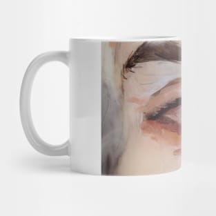 Green Eye Oil Painting Mug